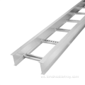 Escalera perforada de aleación de aluminio tipo bandeja para cables